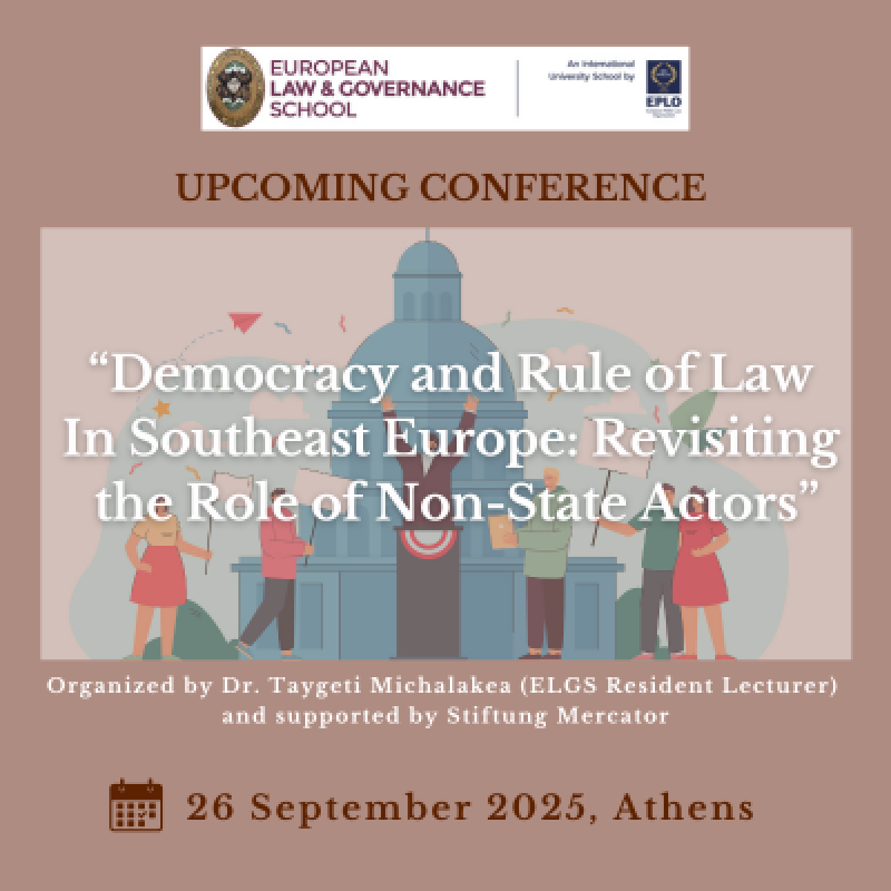 Democracy and Rule of Law in South East Europe: Revisiting the Role of Non-State Actors