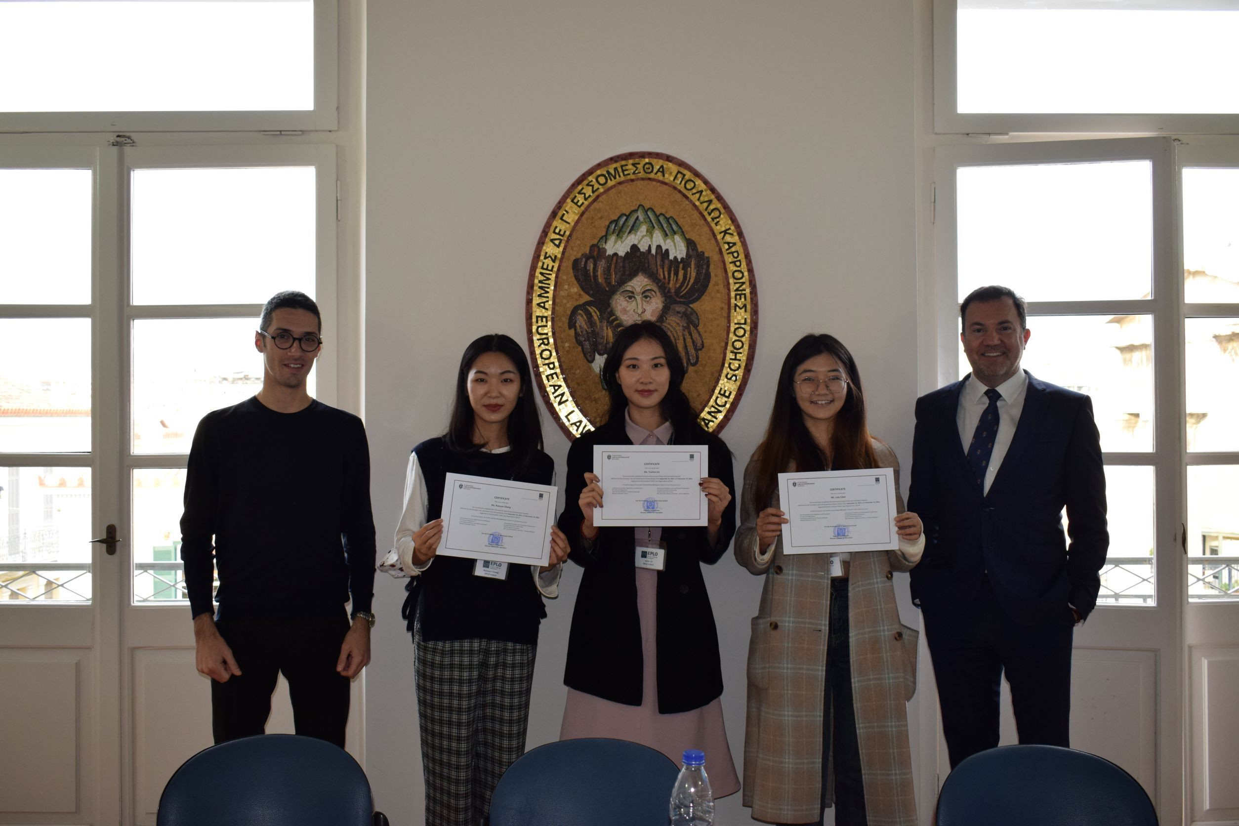 The tailor-made training program to Chinese students has been completed