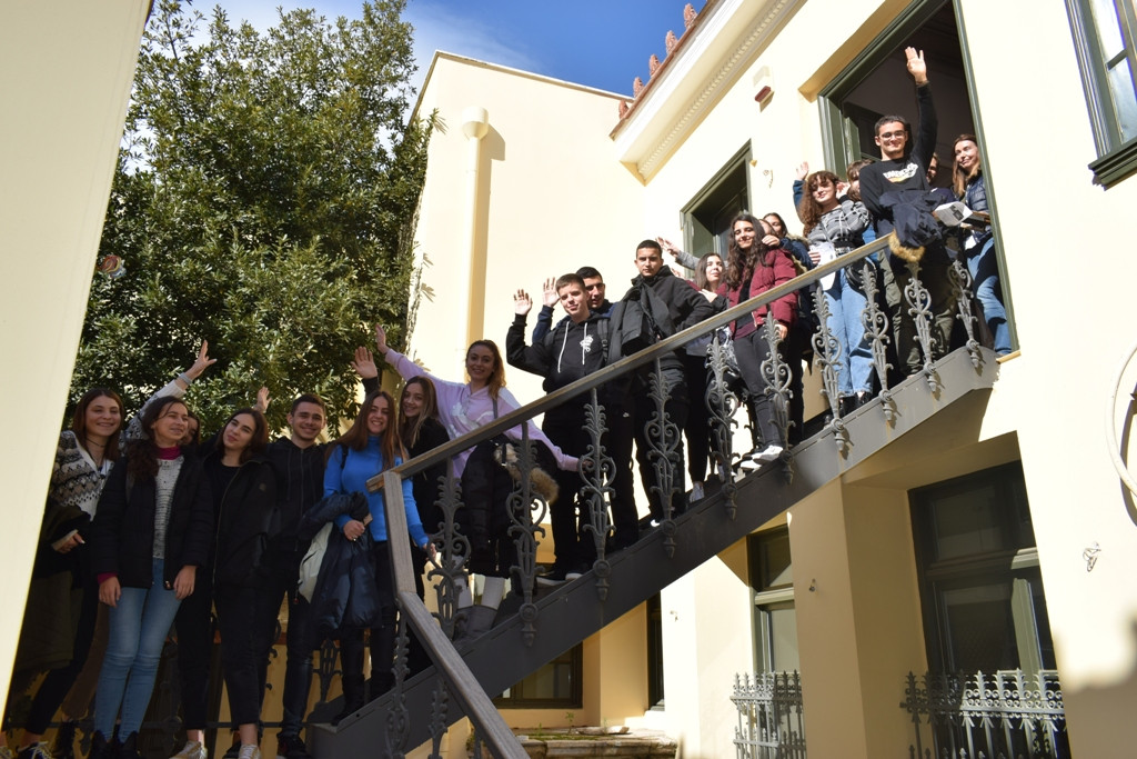 Educational visit of students from the Greek high school ΕLLINOGERMANIKI AGOGI