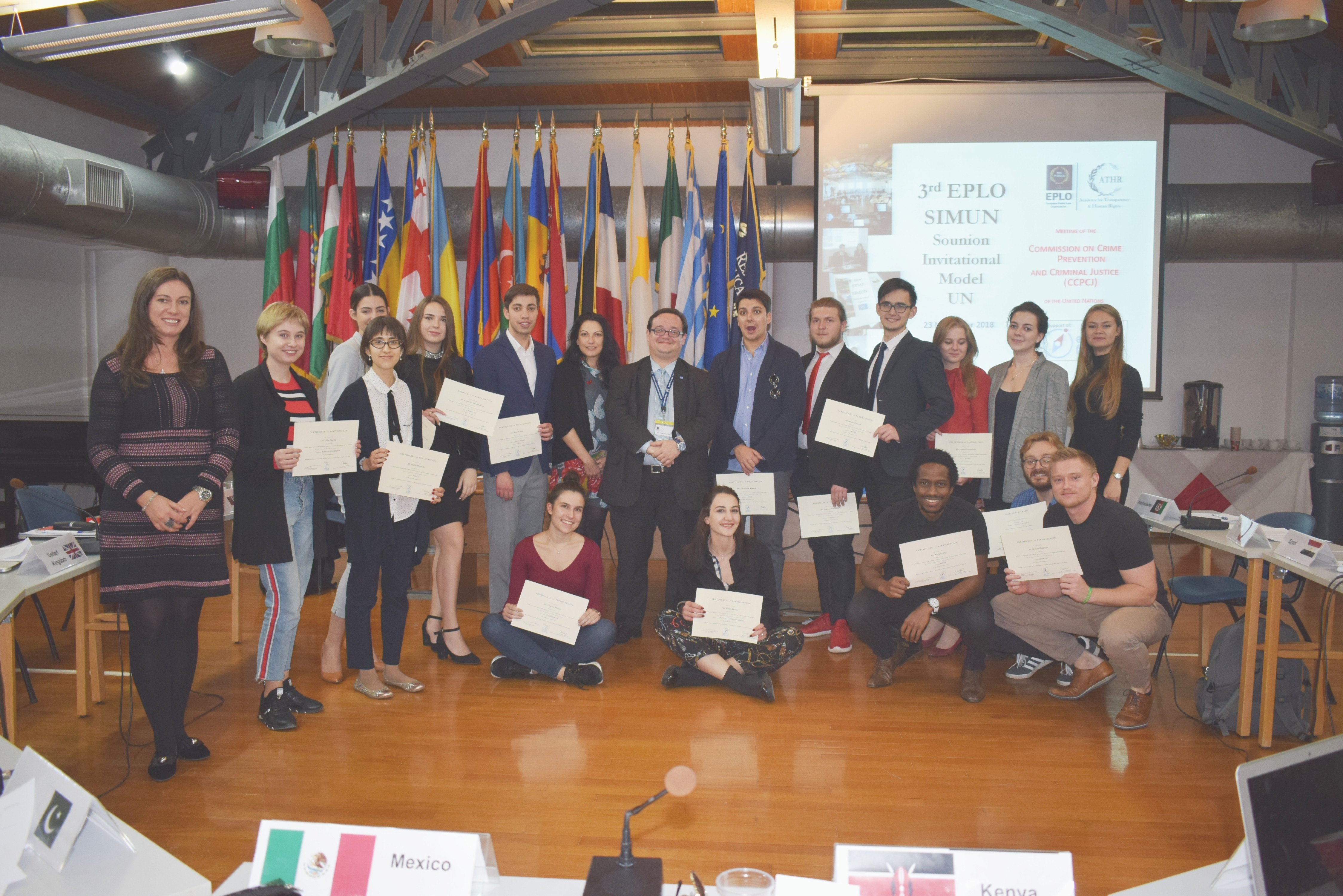 3rd Sounion Invitational MUN (SIMUN) on Terrorism prevention