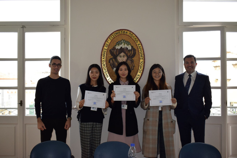 The tailor-made training program to Chinese students has been completed
