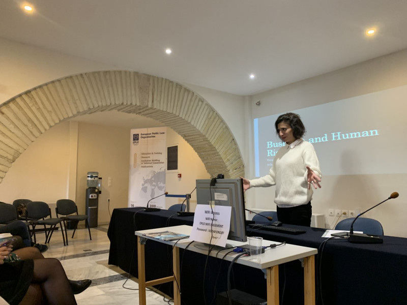 ELGU Lectures for Hungarian Student delegation